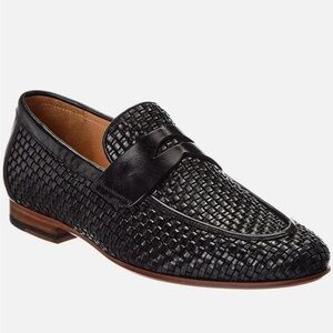 NEW! Curatore Bodeo Woven
Leather Penny
Loafers Black 11.5